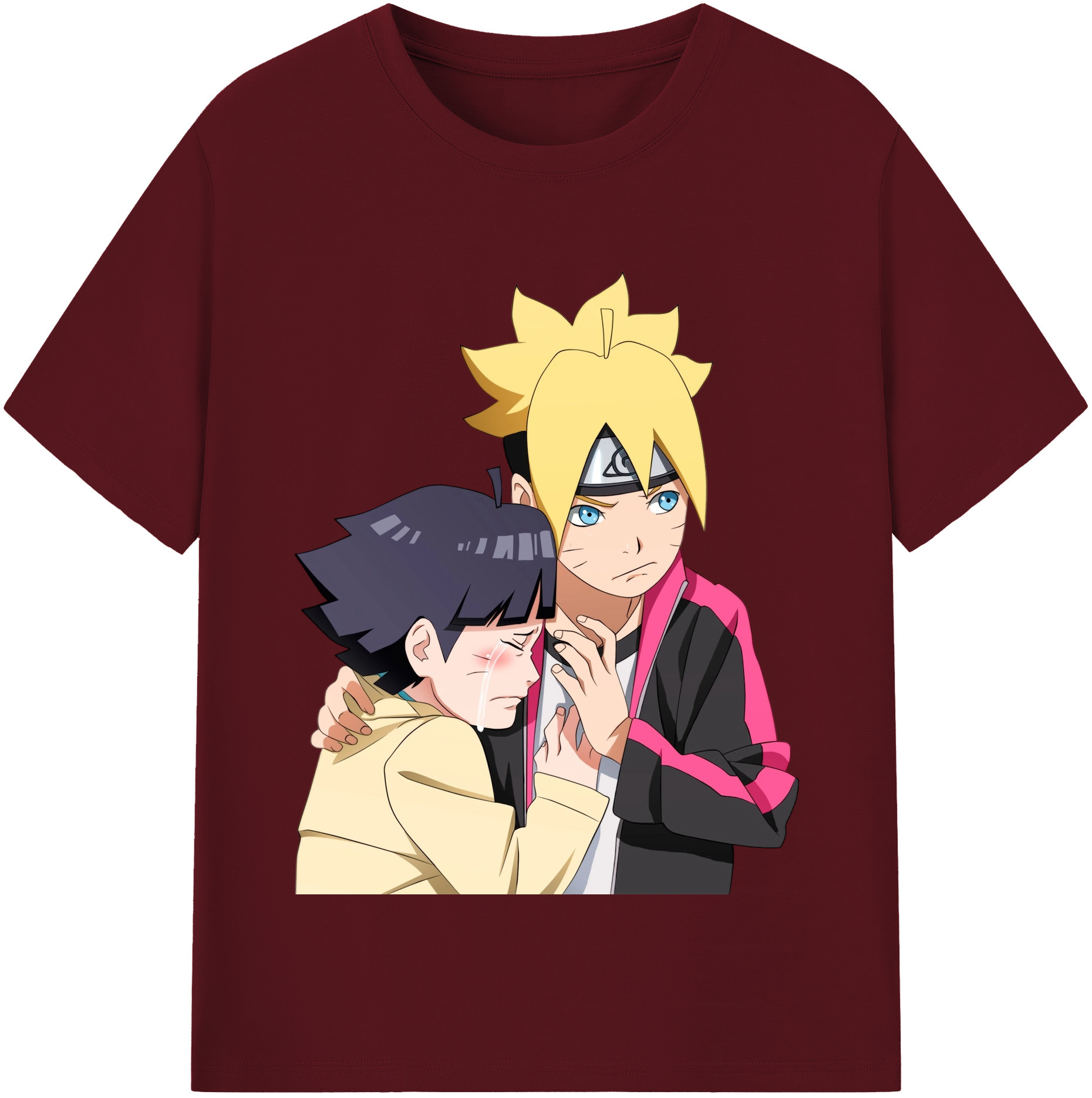 （画像用） NARUTO -ナルト- うずまき ボルト Uzumaki Boruto 綿100％半袖Tシャツ（フロントプリント）